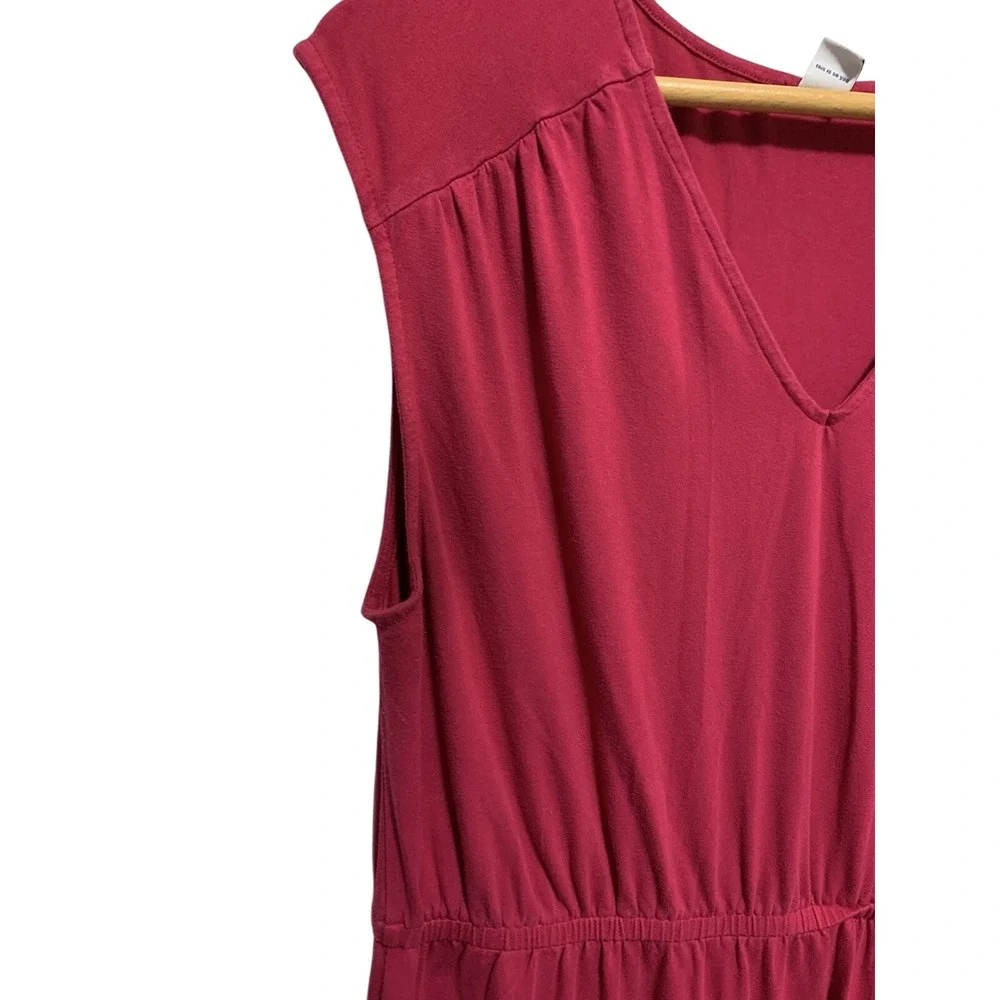 Old Navy Women's Sleeveless Sun Dress Casual 1X Plus Summer Vacation flowy - Picture 2 of 8